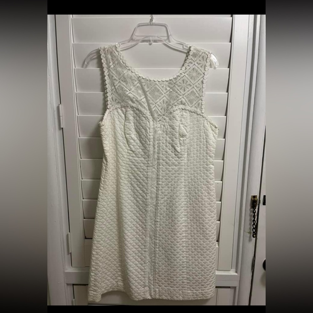 Lilly Pulitzer White Sophia Shift Dress